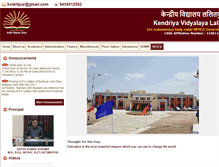 Tablet Screenshot of kvlalitpur.com